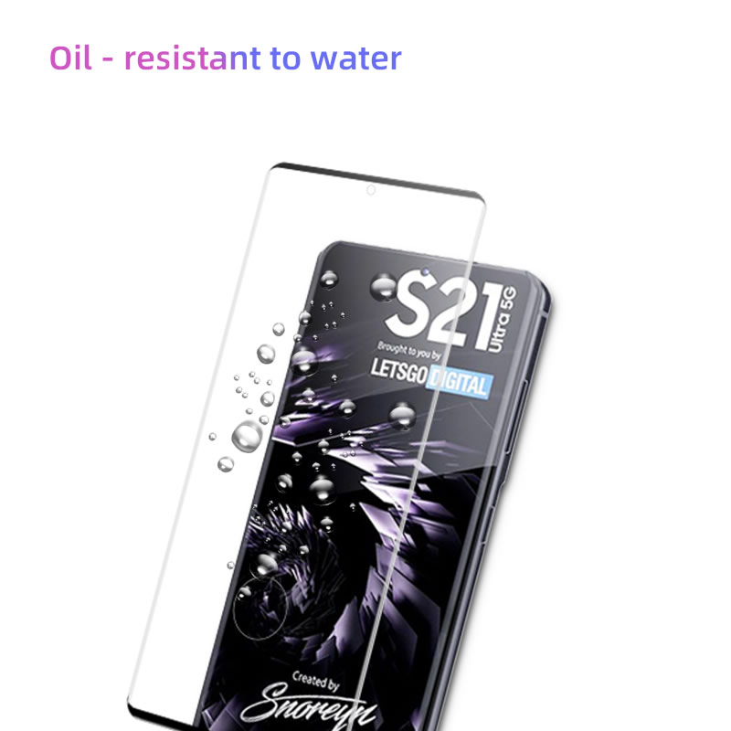 For Samsung S21 Screen Protector Full Glue Tempered Glass Screen