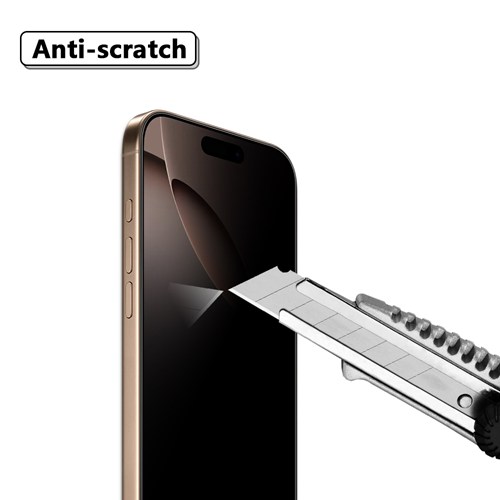 Aerku Privacy Pellicola Protettiva Copertura Totale per iPhone 16 Pro Max, con Protezione Lente Fotocamera, Anti Spy Vetro Temperato Film, HD Anti-Spia Protezione Schermo [2+2 Pezzi
