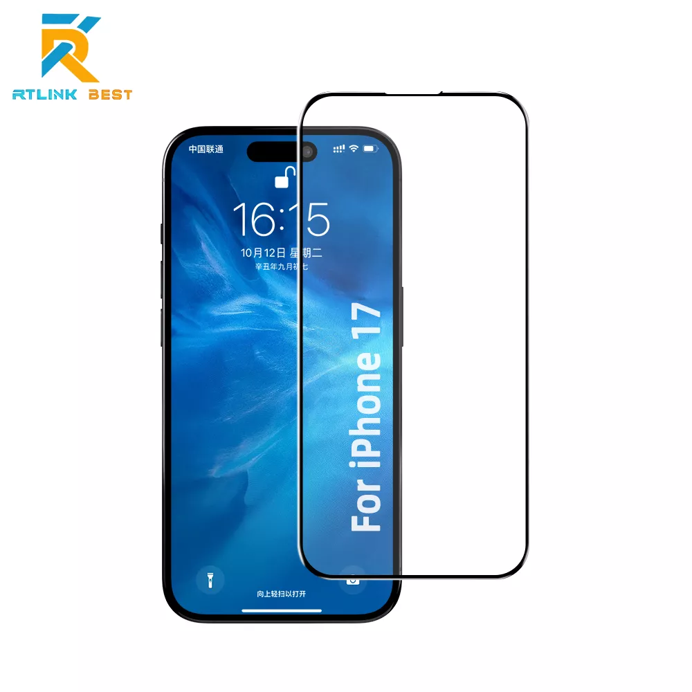 Wholesale screen protector tempered glass for iPhone 17 pro max