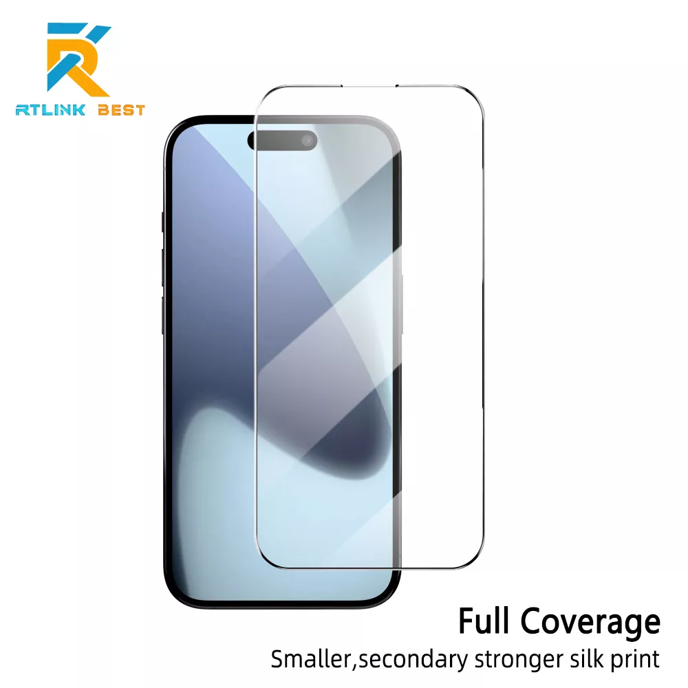 Unobstructed fine-edge full-coverage screen protector for iPhone 17 Pro HD Tempered Glass screen protectors for iPhone 17 Pro max