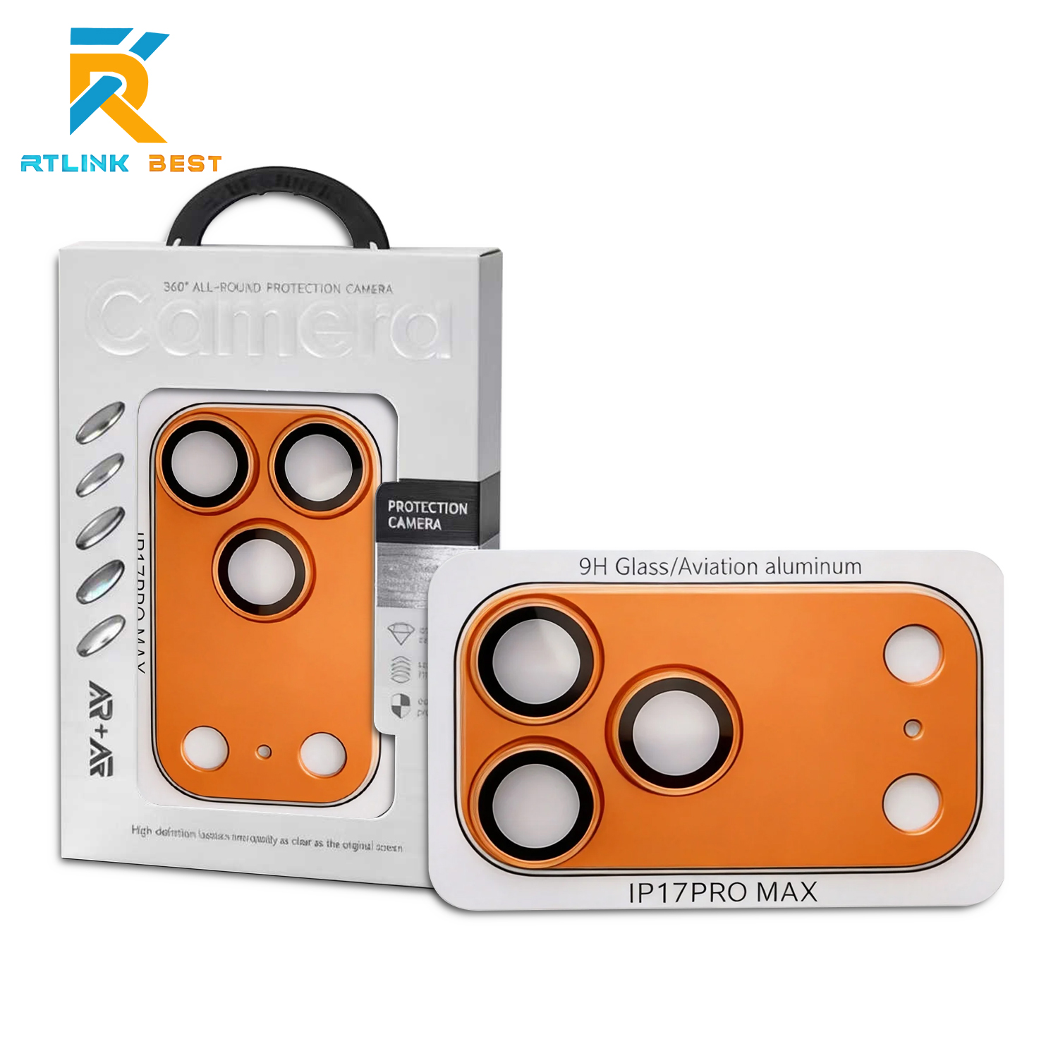 Bulk Buy Camera Lens Protector for iPhone 17 Pro Max Metal Ring Bling Sparkle Lens Film Mobile Phone Accessories Supplier