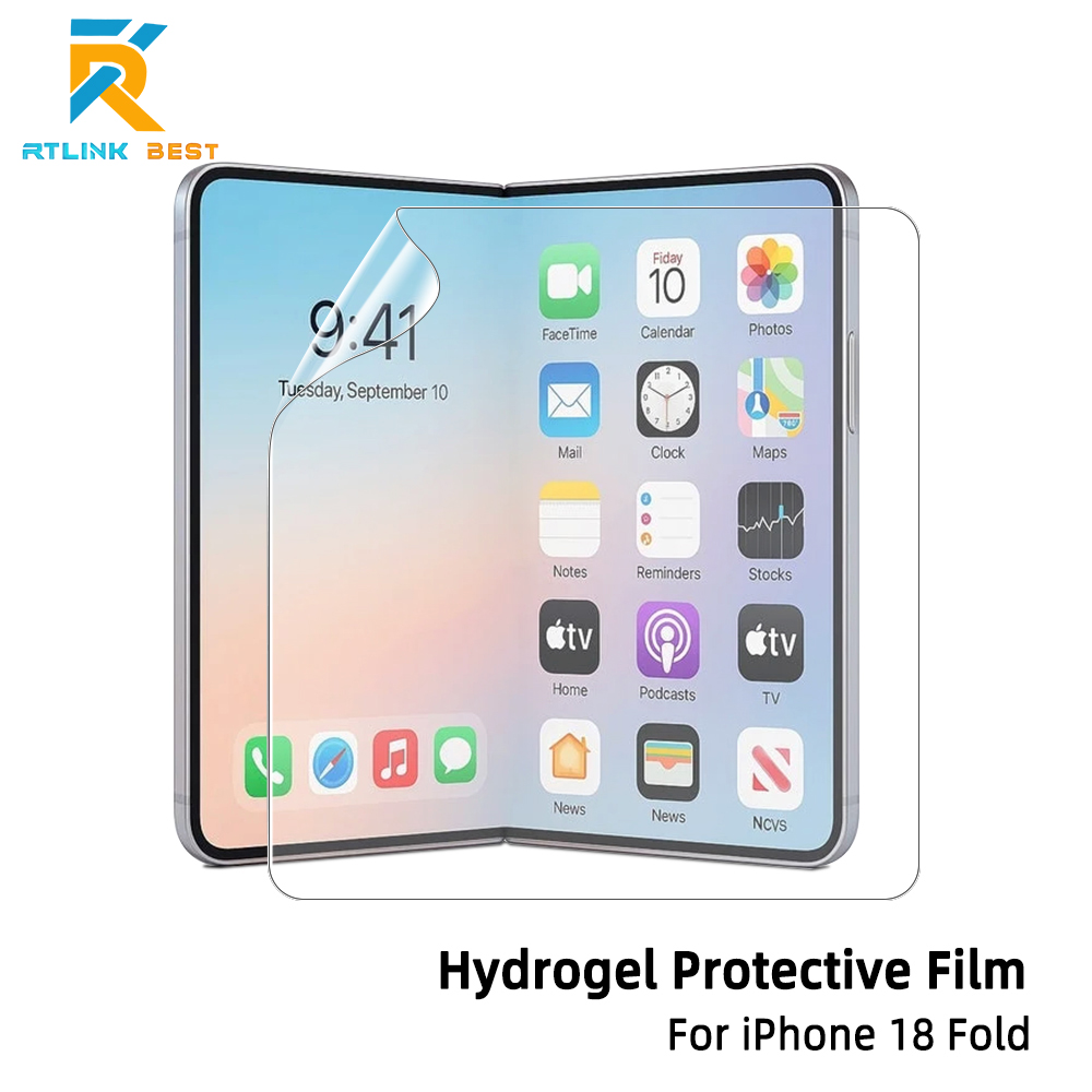 For iPhone 18 Fold Screen Protector Hydrogel Film Soft Protective Film Self-healing Anti-scratch Mobile Accessories Wholesaler